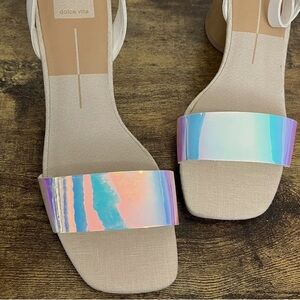Dolce Vita Iridescent Hazel Sandal